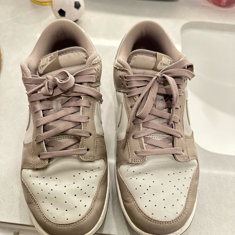 Nike Tan and White Sneakers for Everyday Comfort